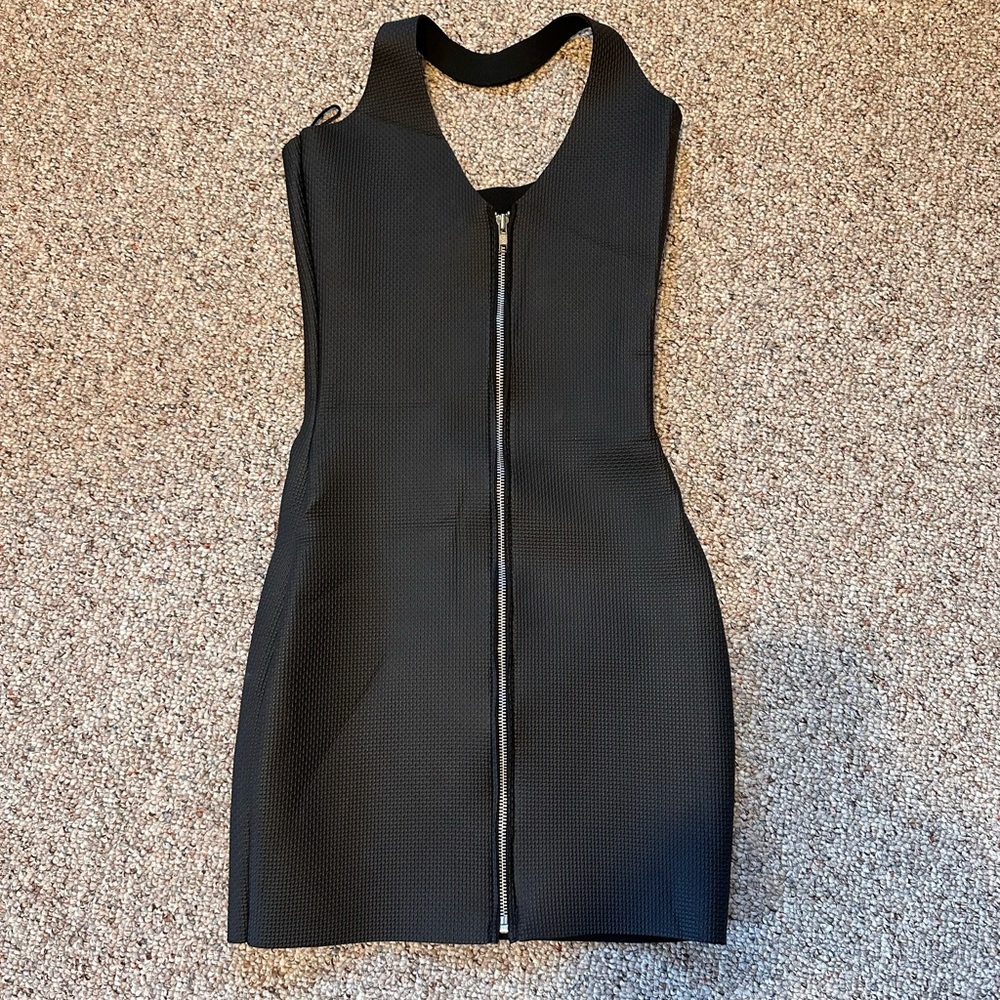 Neoprene rubber dress